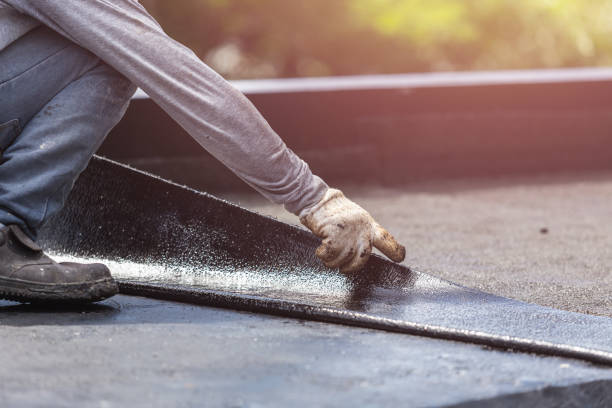 Professional Waterproofing technician working in North Star, OH